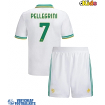 AS Roma Lorenzo Pellegrini #7 Replica Third Minikit 2025-26 Short Sleeve (+ pants)